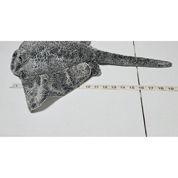 Build A Bear St Louis Zoo Stingray Gray White Marbled 19 Inch Stuffed Animal - Picture 8 of 9
